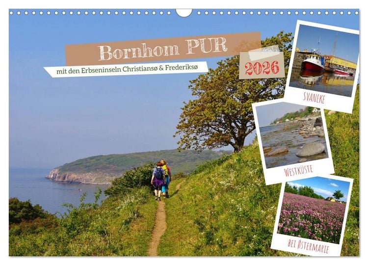 Produktbild: Bornholm Pur (Wandkalender 2026 DIN A3 quer), CALVENDO Monatskalender