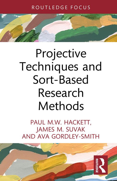 Produktbild: Projective Techniques and Sort-Based Research Methods