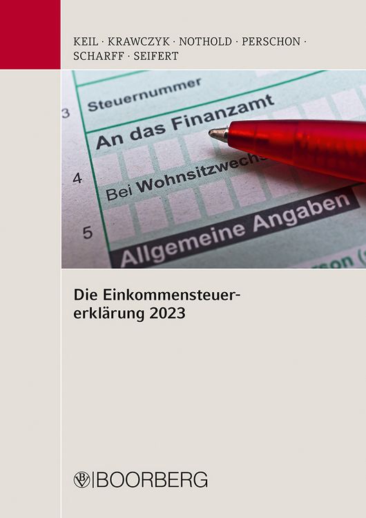 Produktbild: Die Einkommensteuererkl&auml;rung 2023