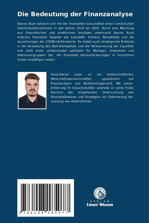Produktbild: Die Bedeutung der Finanzanalyse