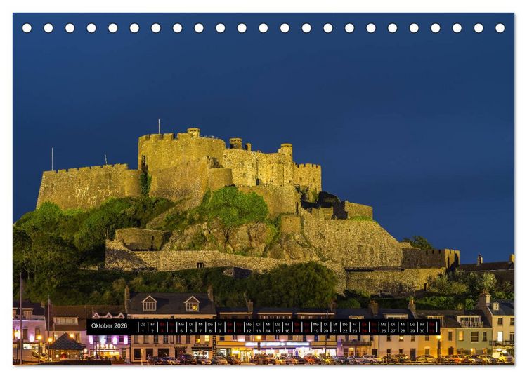 Produktbild: Jersey - Insel im &Auml;rmelkanal (Tischkalender 2026 DIN A5 quer), CALVENDO Monatskalender