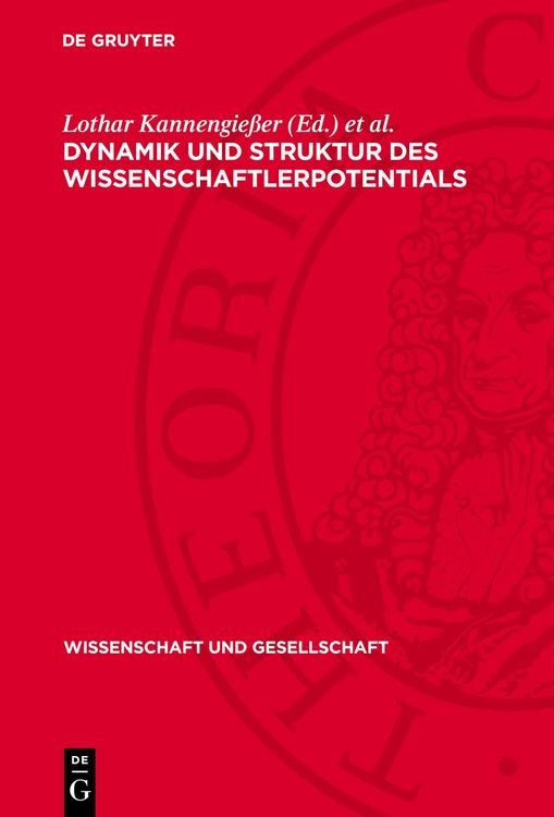 Produktbild: Dynamik und Struktur des Wissenschaftlerpotentials