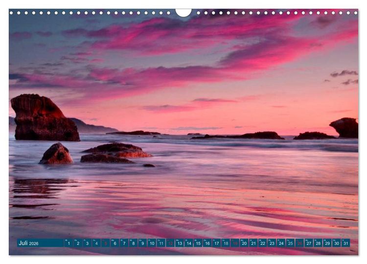 Produktbild: Neuseeland &bull; Impressionen (Wandkalender 2026 DIN A3 quer), CALVENDO Monatskalender