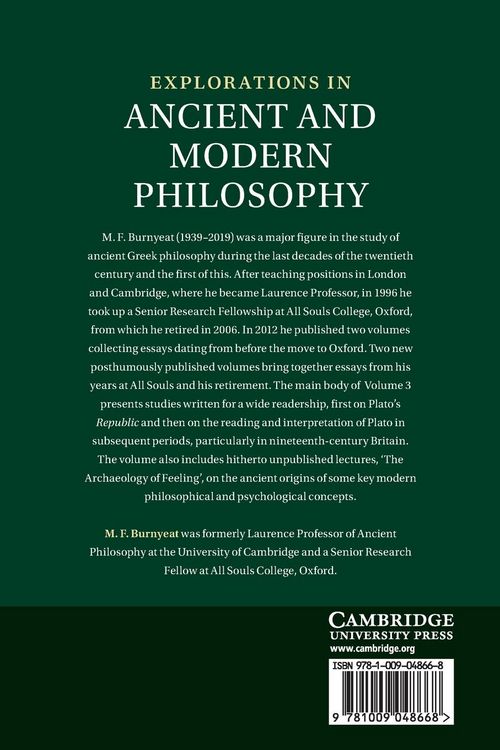 Produktbild: Explorations in Ancient and Modern Philosophy