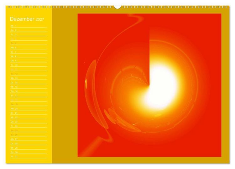 Produktbild: Licht-Portale 2027 (Wandkalender 2027 DIN A2 quer), CALVENDO Monatskalender