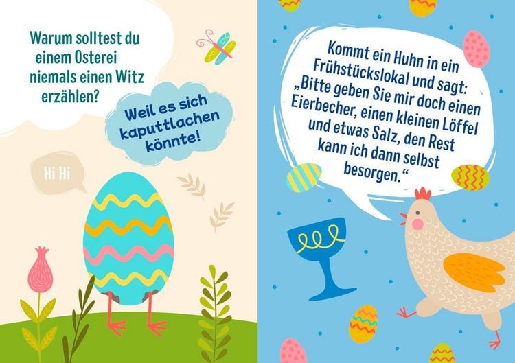 Produktbild: Die lustigsten Osterwitze f&uuml;r Kinder