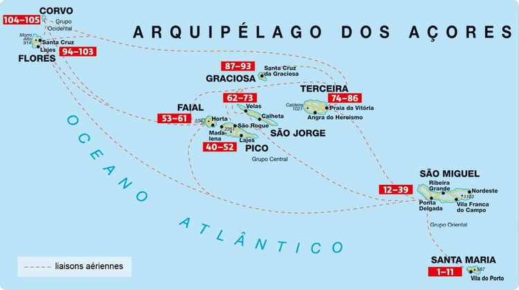 Produktbild: Acores (Guide de randonn&eacute;es)