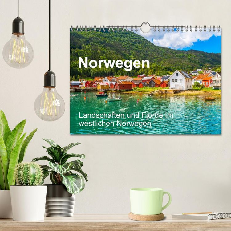 Produktbild: Norwegen - Landschaften und Fjorde im westlichen Norwegen (Wandkalender 2026 DIN A4 quer), CALVENDO Monatskalender
