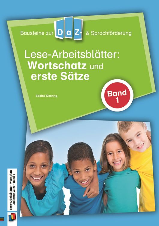 Produktbild: Lese-Arbeitsbl&auml;tter: Wortschatz und erste S&auml;tze - Band 1
