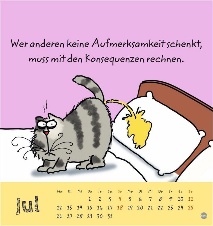 Produktbild: Catzz Postkartenkalender 2027