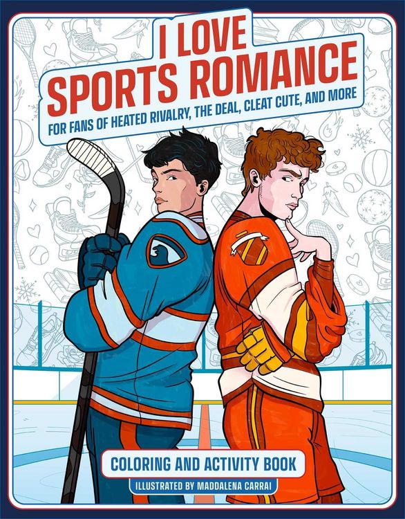 Produktbild: I Love Sports Romance Coloring and Activity Book