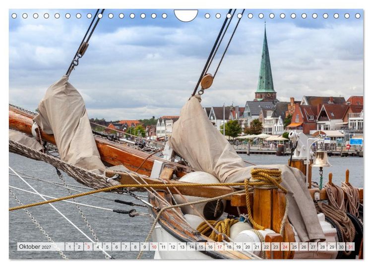 Produktbild: Unterwegs in Schleswig-Holstein (Wandkalender 2027 DIN A4 quer), CALVENDO Monatskalender