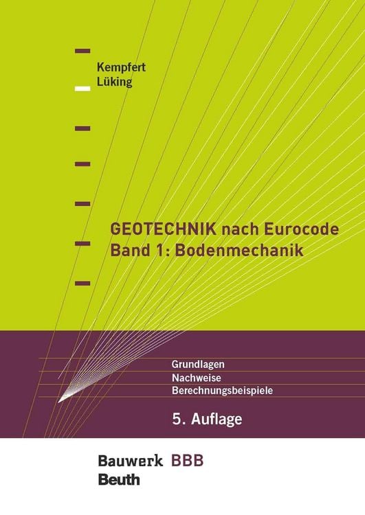 Produktbild: Geotechnik nach Eurocode Band 1: Bodenmechanik