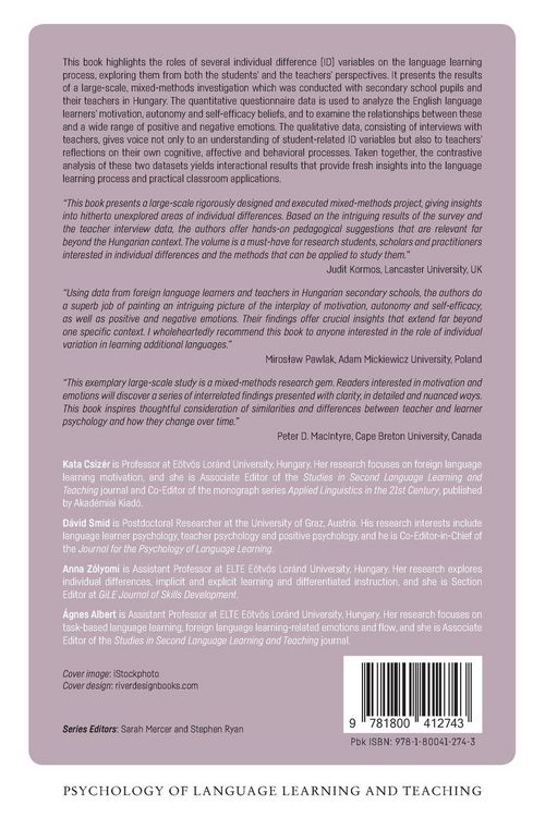 Produktbild: Motivation, Autonomy and Emotions in Foreign Language Learning