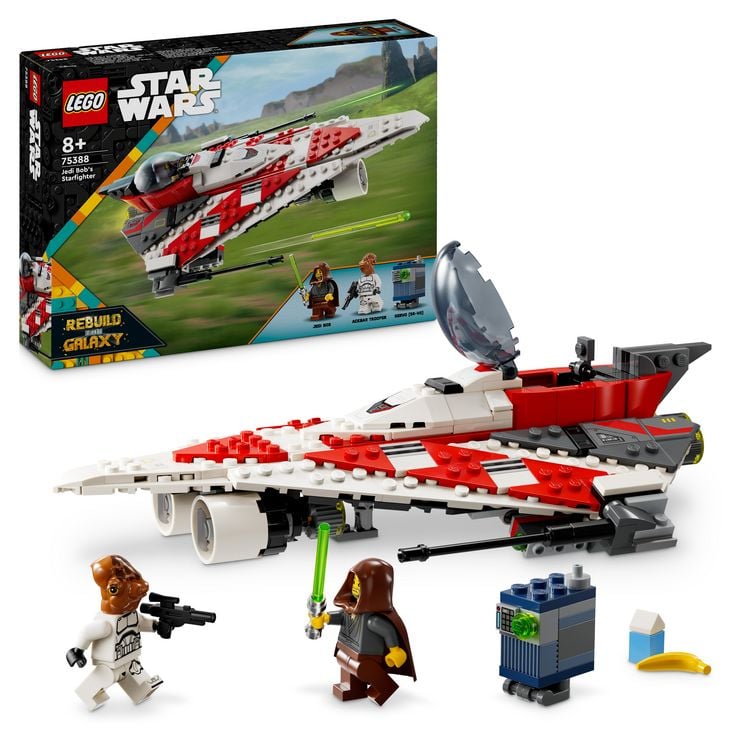 Produktbild: LEGO Star Wars Jedi Bobs Sternj&auml;ger, Bauspielzeug, Sternenschiff 75388
