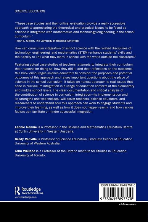 Produktbild: Integrating Science, Technology, Engineering, and Mathematics