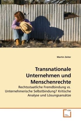 Produktbild: Zeiter, M: Transnationale Unternehmen und Menschenrechte