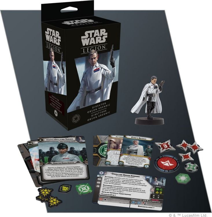 Produktbild: Star Wars Legion - Direktor Orson Krennic (Spiel-Zubeh&ouml;r)