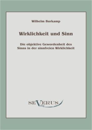 Produktbild: Burkamp, W: Wirklichkeit und Sinn