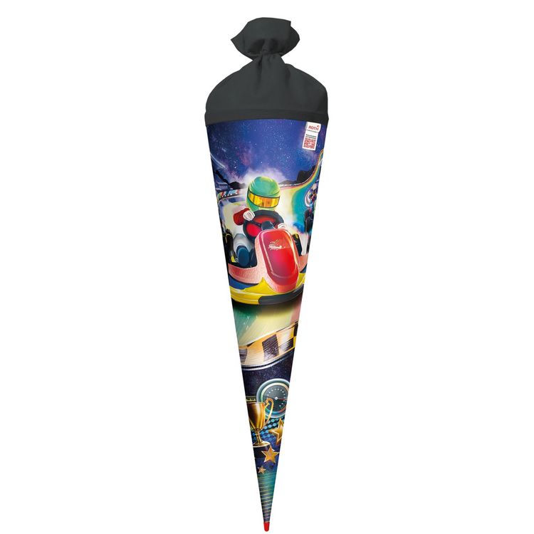 Produktbild: Motivschult&uuml;te 70 cm, Kart Race, Folie