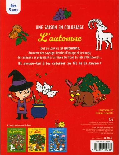 Produktbild: L'automne : une saison en coloriage