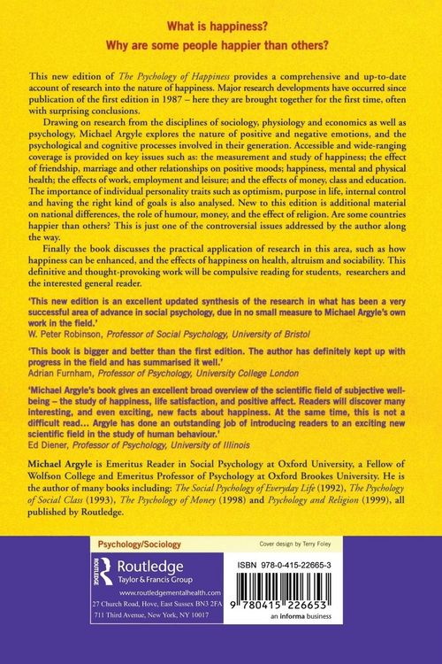 Produktbild: The Psychology of Happiness