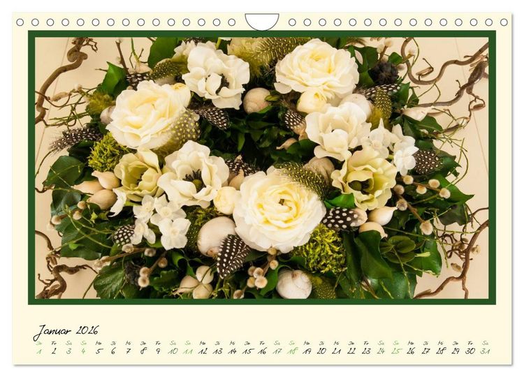Produktbild: Blumen-Passion (Wandkalender 2026 DIN A4 quer), CALVENDO Monatskalender