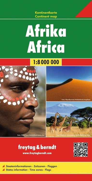 Produktbild: freytag & berndt Stra&szlig;enkarte Afrika 1:9 Mio.