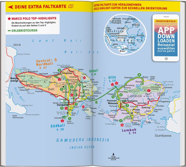 Produktbild: MARCO POLO Reisef&uuml;hrer Bali, Lombok, Gilis
