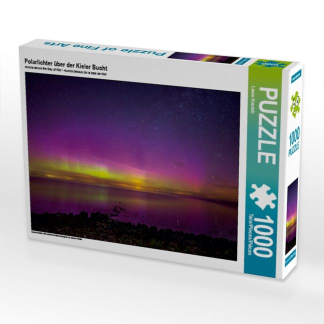 Produktbild: Polarlichter &uuml;ber der Kieler Bucht (Puzzle)