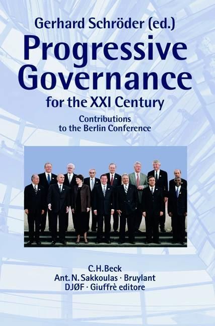 Produktbild: Progressive Governance for the XXI Century