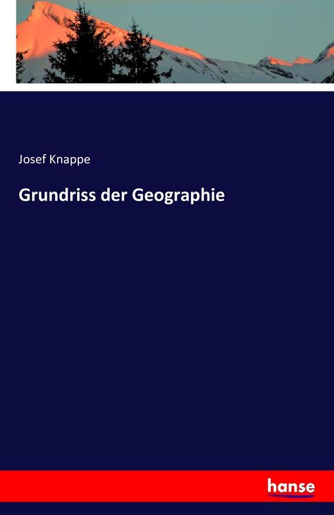 Produktbild: Grundriss der Geographie