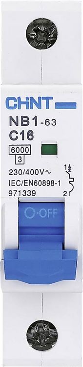 Produktbild: Chint 179600 NB1L Leitungsschutzschalter 1polig 10A