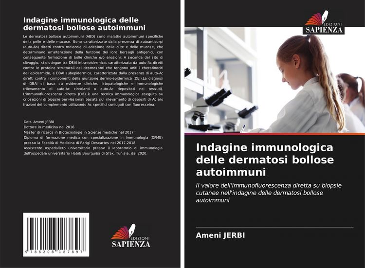 Produktbild: Indagine immunologica delle dermatosi bollose autoimmuni