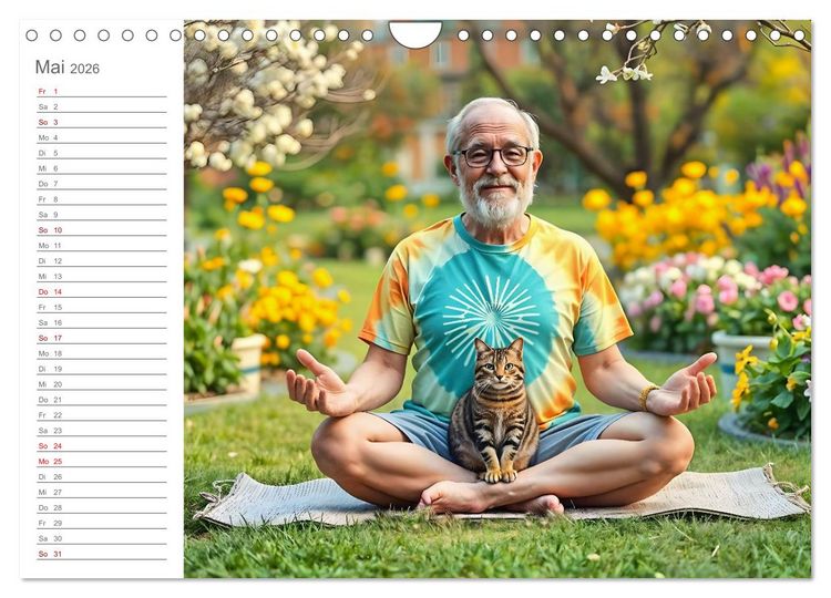 Produktbild: Renten-Turbo. Wenn der Ruhestand erst richtig Fahrt aufnimmt (Wandkalender 2026 DIN A4 quer), CALVENDO Monatskalender