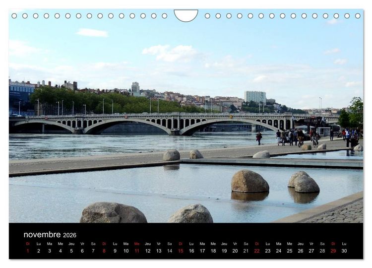 Produktbild: Tout simplement Lyon (Calendrier mural 2026 DIN A4 vertical), CALVENDO calendrier mensuel