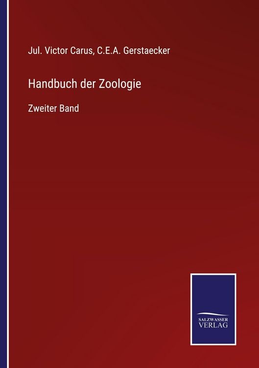 Produktbild: Handbuch der Zoologie