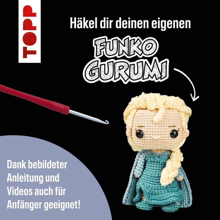 Produktbild: Funkogurumi Elsa. Das inoffizielle H&auml;kelset
