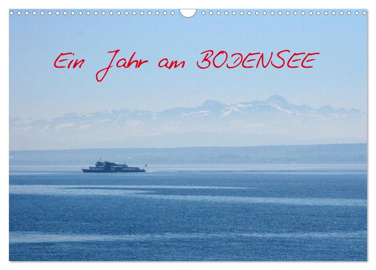 Produktbild: Ein Jahr am BODENSEE (Wandkalender 2026 DIN A3 quer), CALVENDO Monatskalender