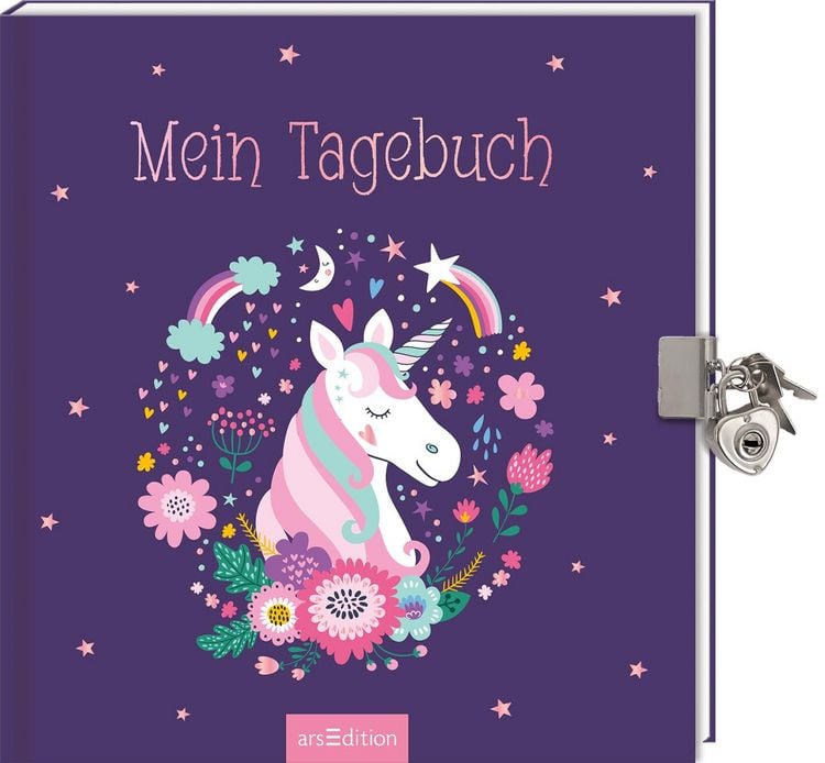 Produktbild: Mein Tagebuch – Einhorn (mit Schloss)