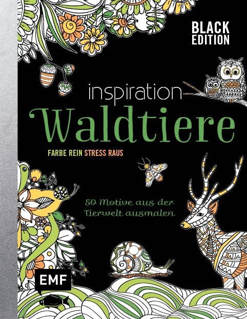 Produktbild: Black Edition: Inspiration Waldtiere