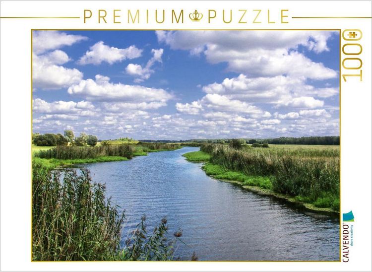 Produktbild: CALVENDO Puzzle Das Fl&uuml;sschen Rhin | 1000 Teile Lege-Gr&ouml;&szlig;e 64x48cm Foto-Puzzle f&uuml;r gl&uuml;ckliche Stunden