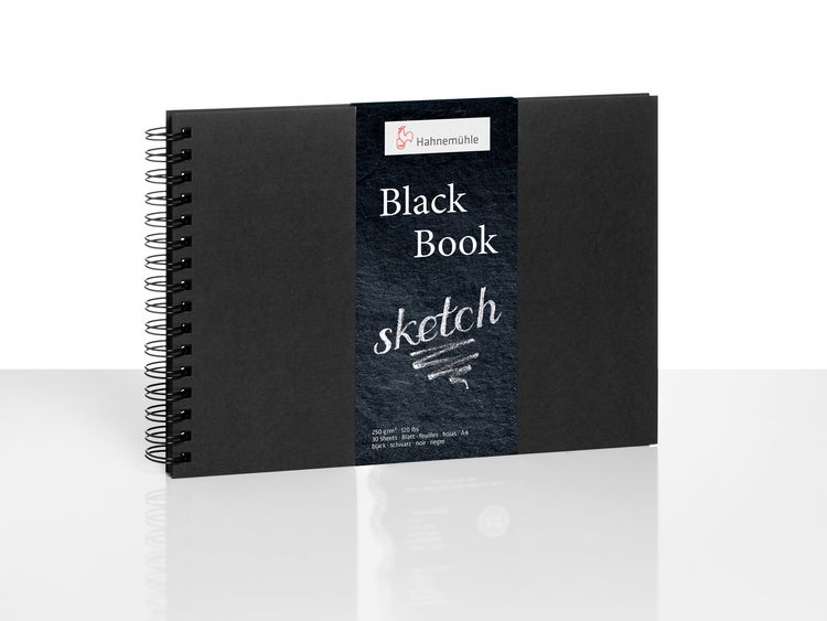 Produktbild: Hahnem&uuml;hle Papier Black Book, DIN A 4, 250 g/m&sup2;