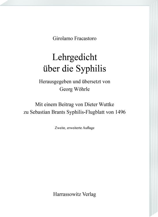 Produktbild: Lehrgedicht &uuml;ber die Syphilis