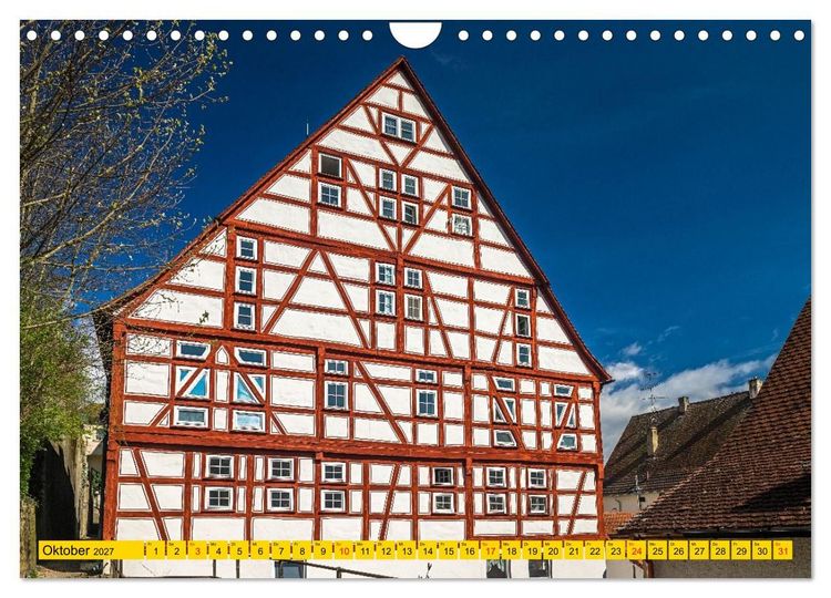 Produktbild: Scheer - Keinstadt im Naturpark Obere Donau (Wandkalender 2027 DIN A4 quer), CALVENDO Monatskalender