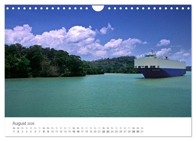 Produktbild: Faszination Schifffahrt - Schiffspassagen (Wandkalender 2026 DIN A4 quer), CALVENDO Monatskalender