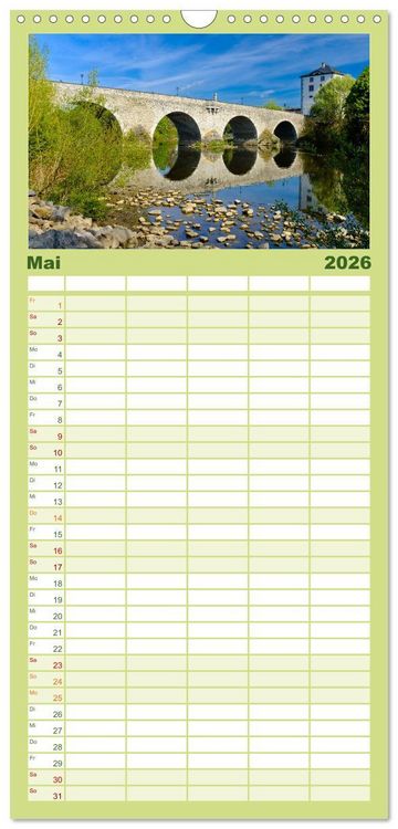 Produktbild: Familienplaner 2026 - Ein Blick auf Limburg an der Lahn mit 5 Spalten (Wandkalender, 21 x 45 cm) CALVENDO