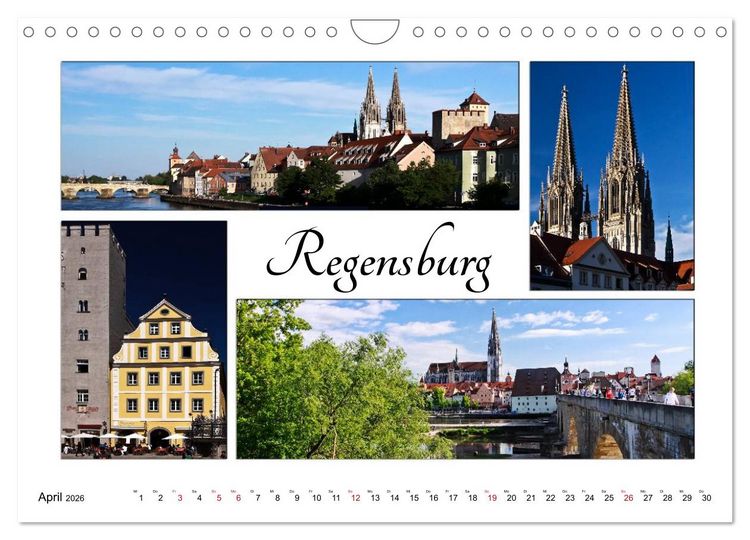 Produktbild: Bayernreise (Wandkalender 2026 DIN A4 quer), CALVENDO Monatskalender