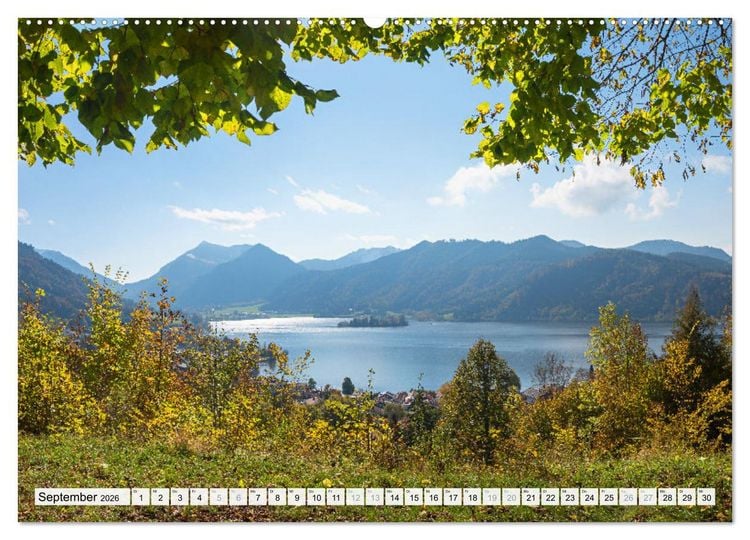 Produktbild: Schliersee-Idylle (Wandkalender 2026 DIN A2 quer), CALVENDO Monatskalender