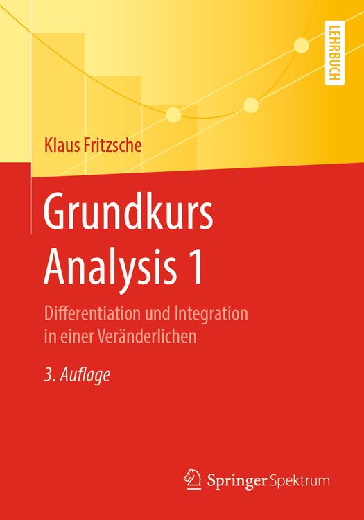 Produktbild: Grundkurs Analysis 1